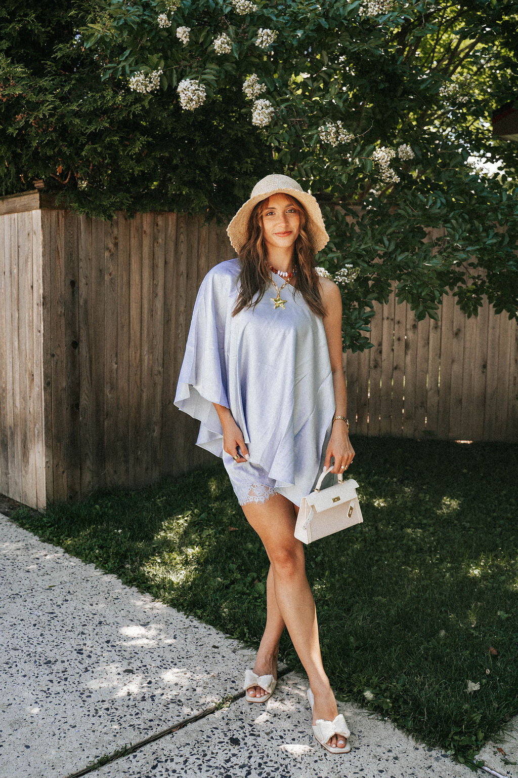 East Coast Breeze One-Shoulder Top