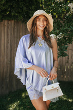 East Coast Breeze One-Shoulder Top