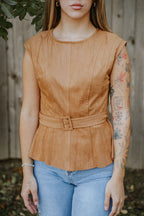 Ophelia Suede Top