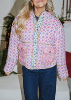 Meadow Bloom Quilted Jacket