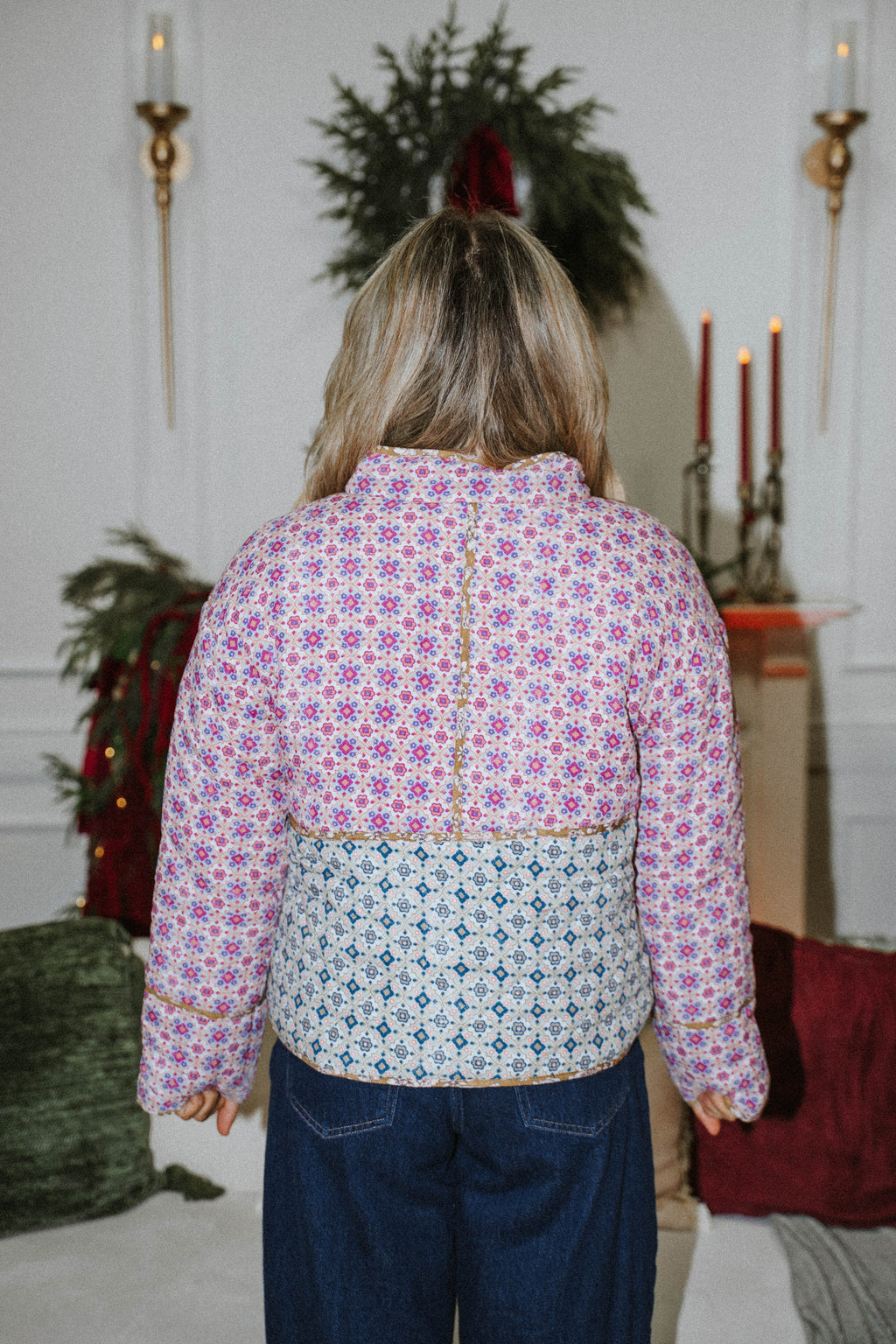 Meadow Bloom Quilted Jacket