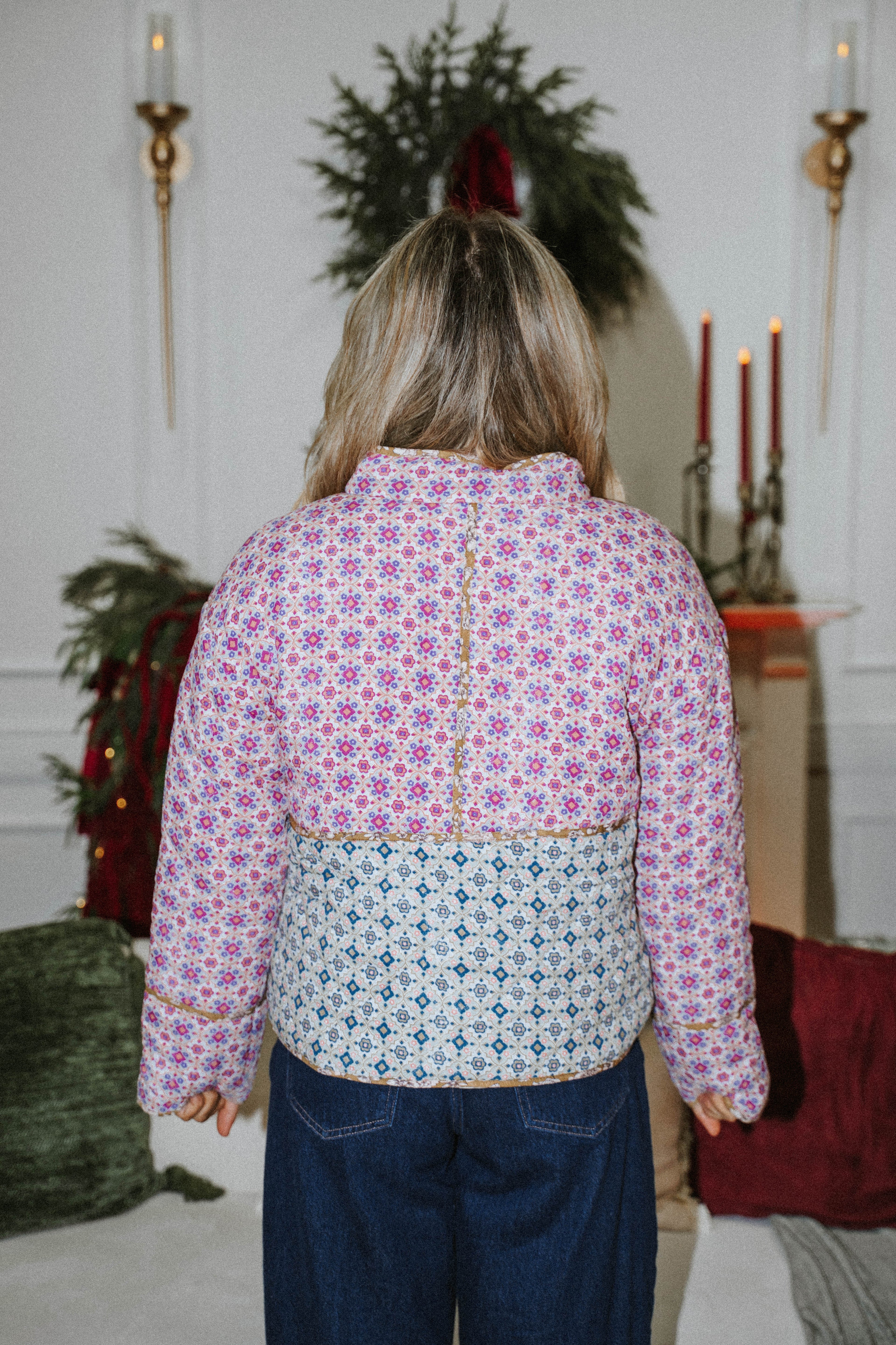 Meadow Bloom Quilted Jacket