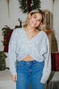 Frosted Twist Reversible Sweater