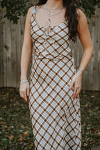 Thankful Plaid Dress