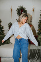 Frosted Twist Reversible Sweater