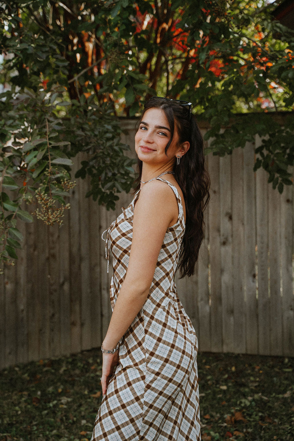 Thankful Plaid Dress