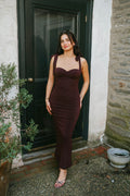 Emilia Dress – Chocolate