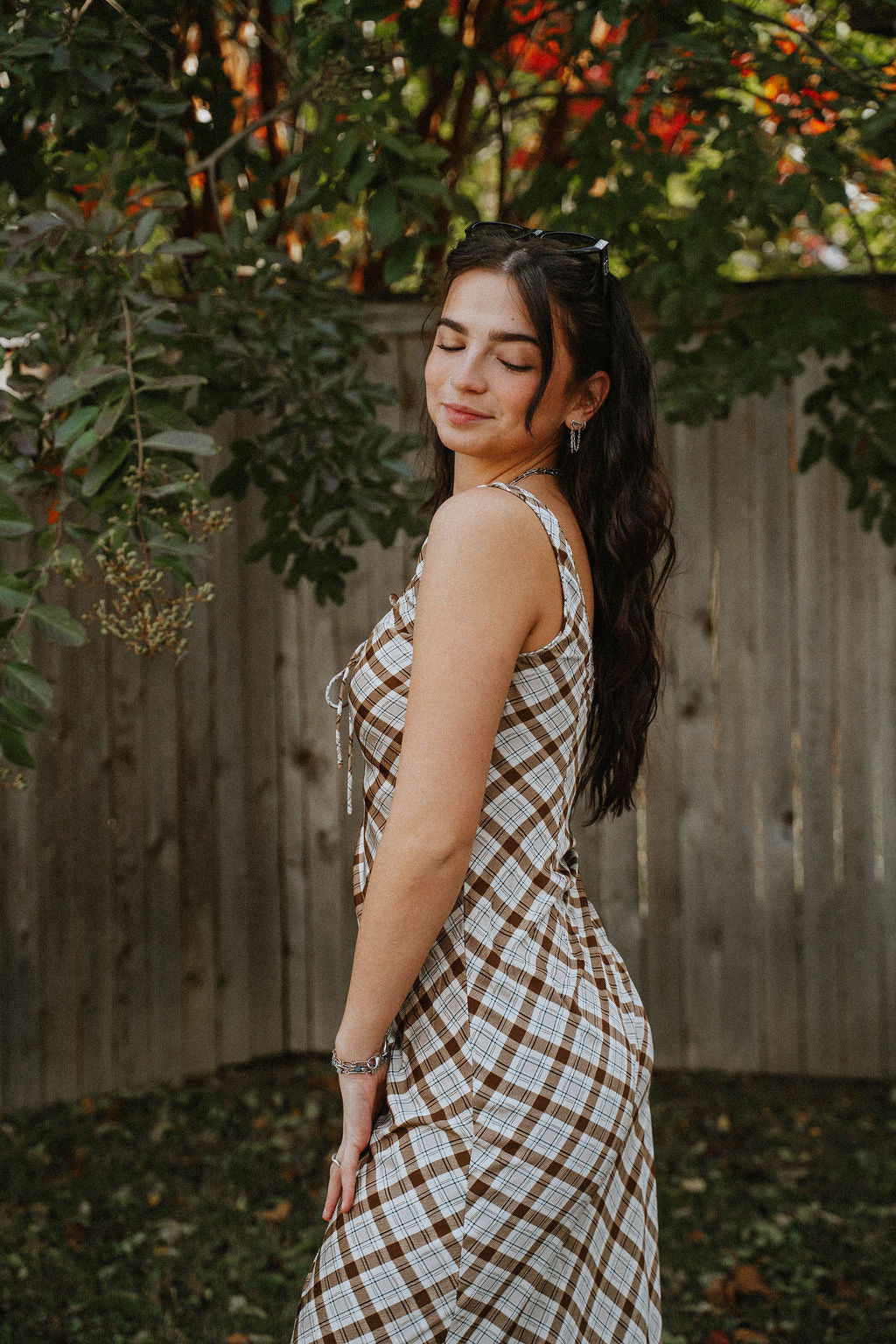 Thankful Plaid Dress