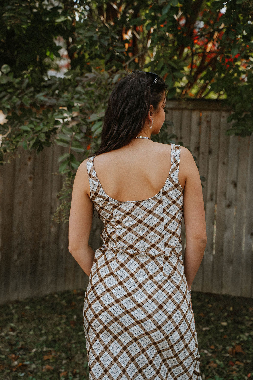 Thankful Plaid Dress