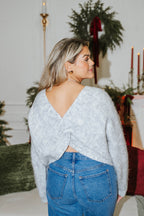 Frosted Twist Reversible Sweater