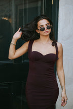 Emilia Dress – Chocolate
