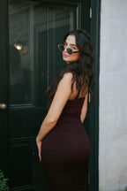 Emilia Dress – Chocolate