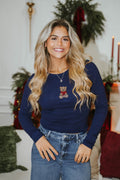 Merry Teddy Long Sleeve