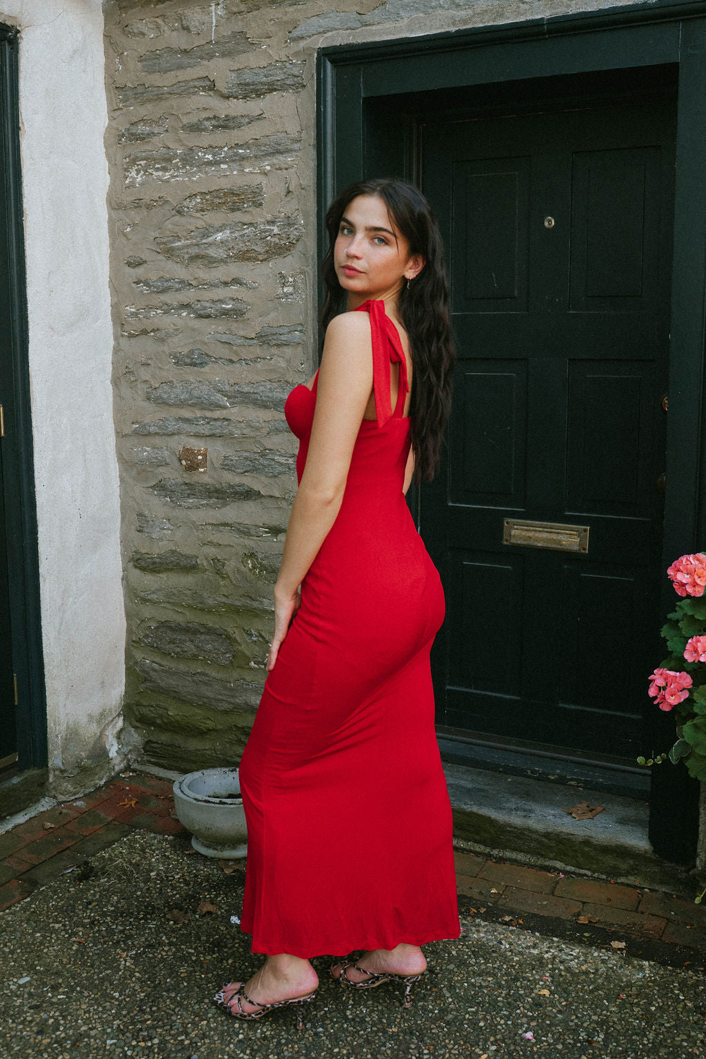 Emilia Dress – Red