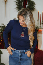 Merry Teddy Long Sleeve