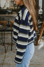Waverly Stripe Cardigan Sweater
