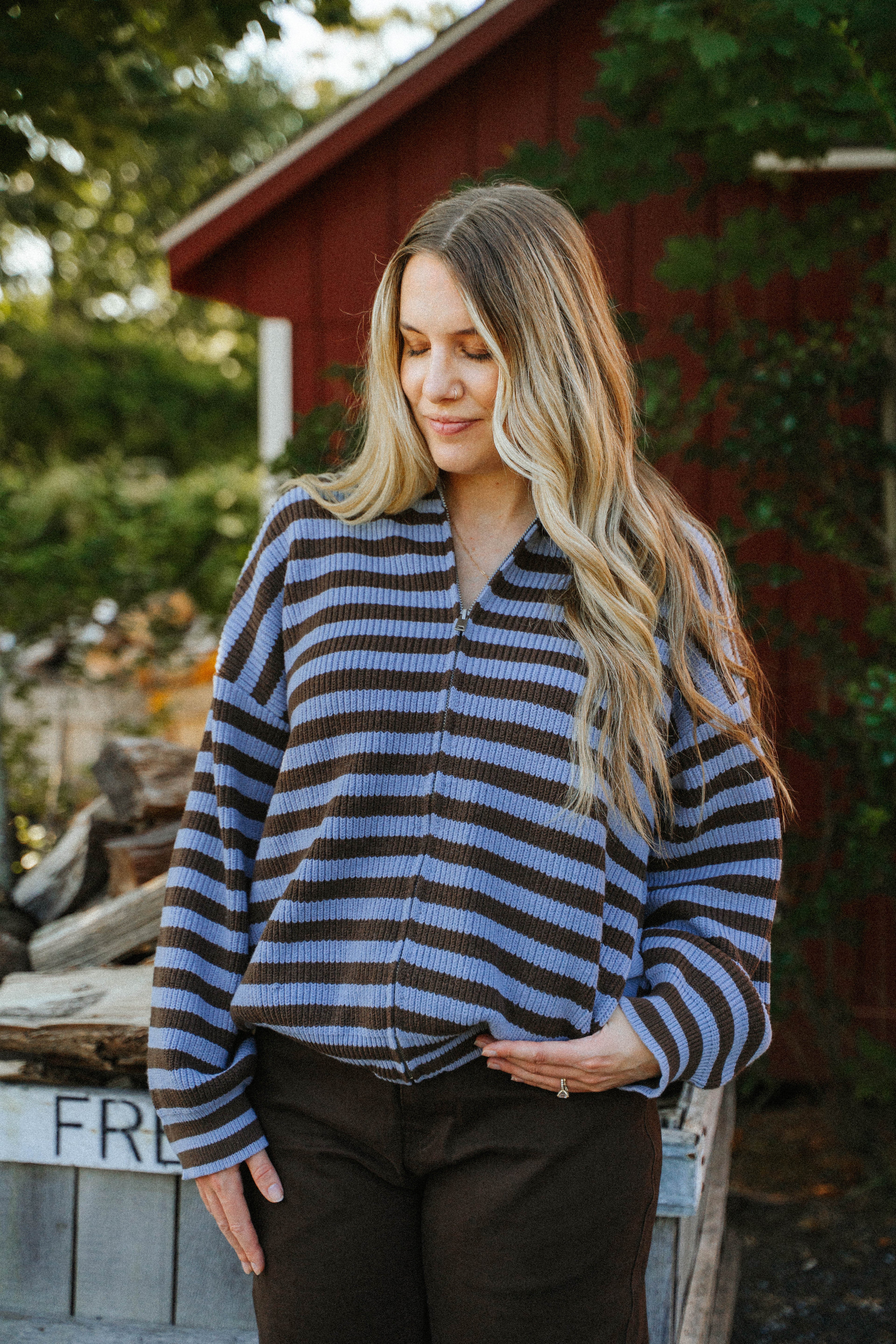 Stars Hollow Zip-Up Sweater