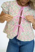 Sweet Pea Bow Top