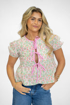 Sweet Pea Bow Top