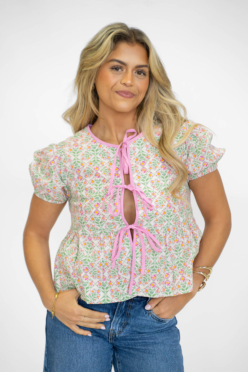 Sweet Pea Bow Top
