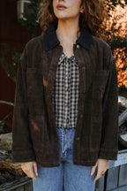 Marlowe Corduroy Espresso Jacket