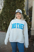 Mother/ Cool Mom Reversible Mockneck