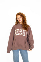 Jesus Stripe Pocket Mockneck