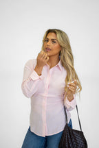 Pink Tide Button Down