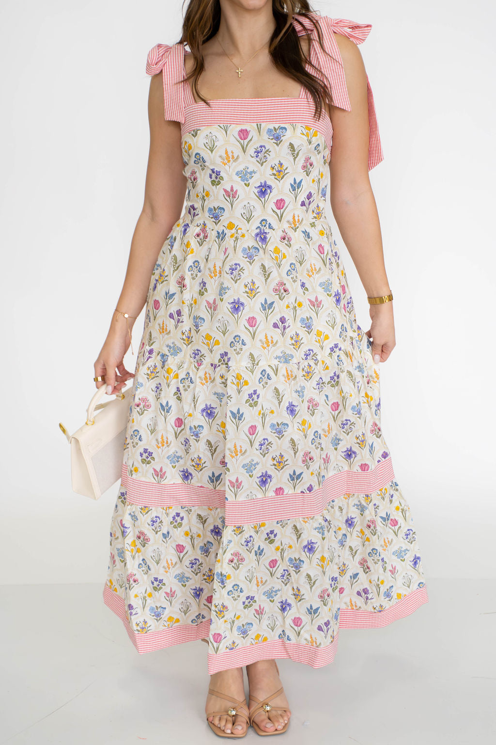 Floral Bouquet Cotton Dress