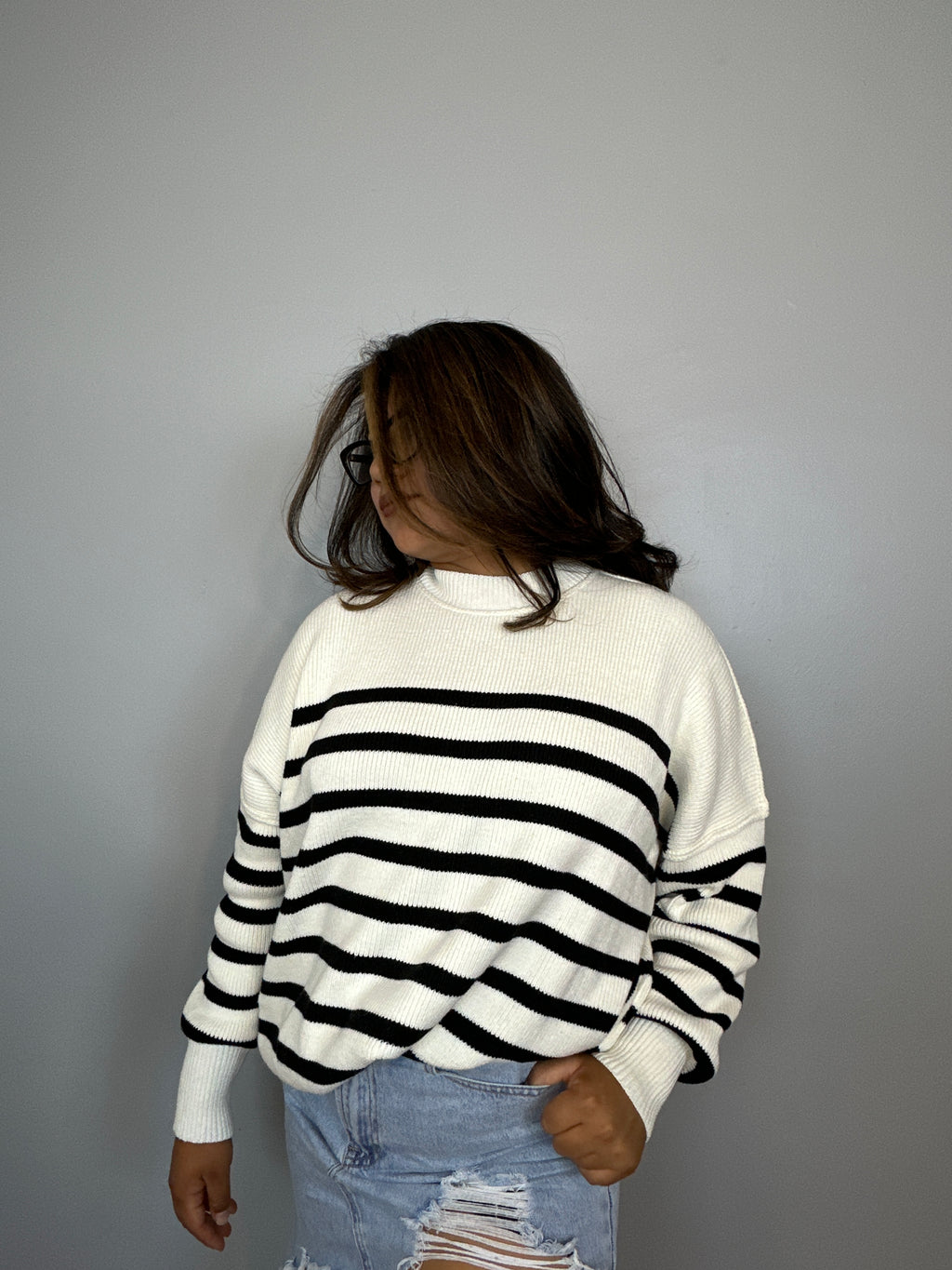 autumn aesthetic knit sweater