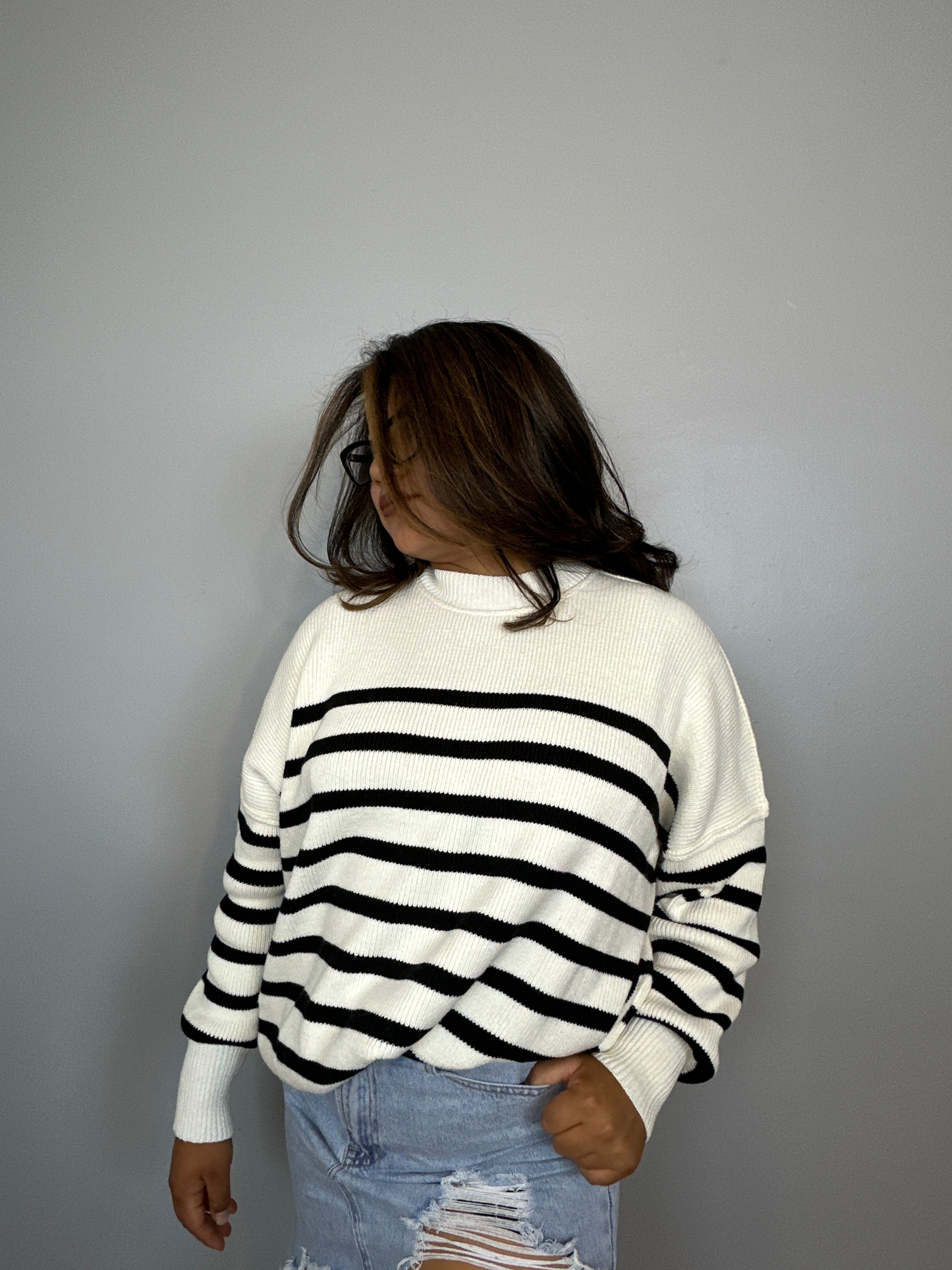 autumn aesthetic knit sweater