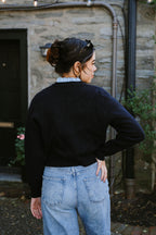 Rowan Knit Cardigan – Navy