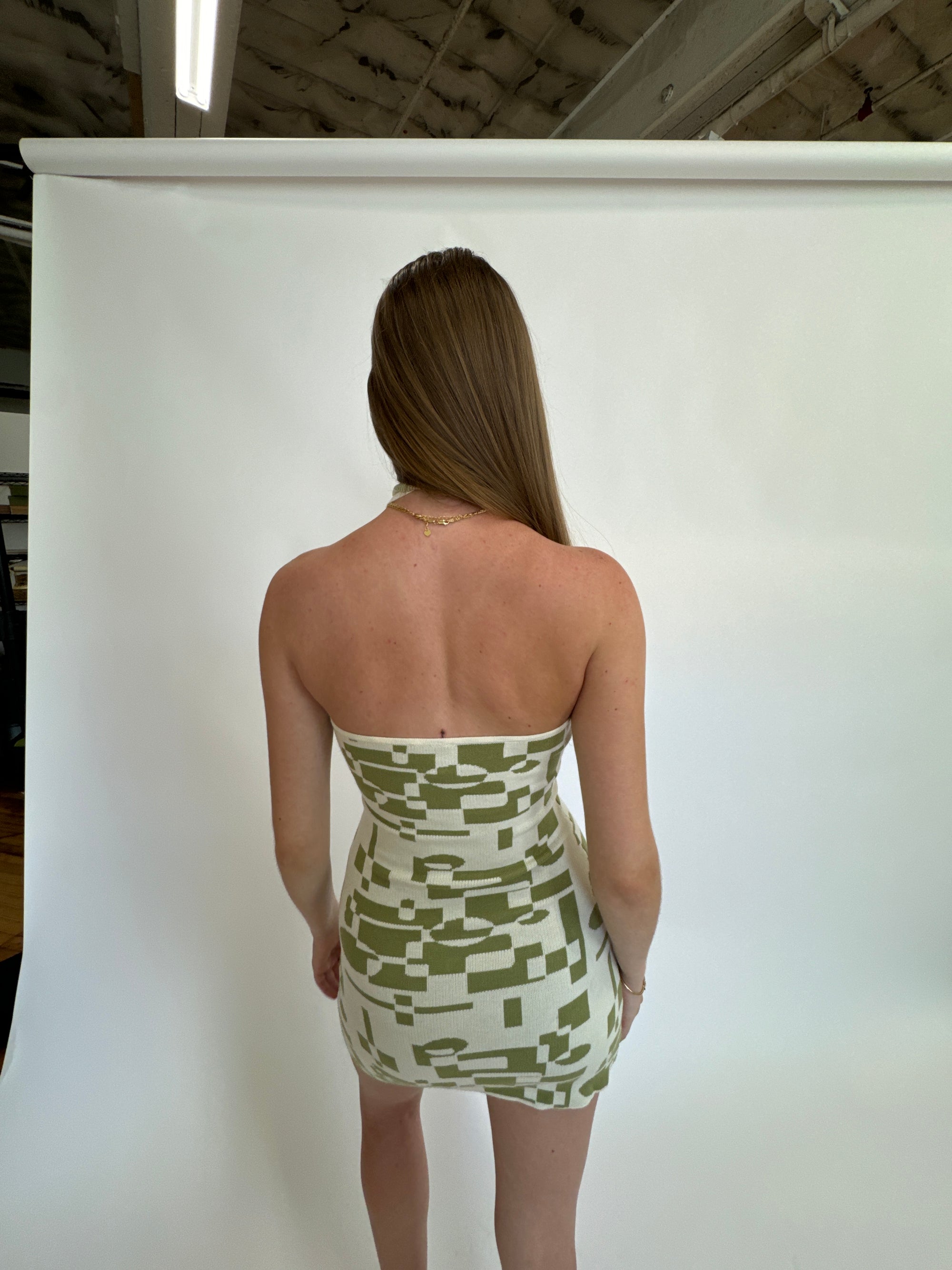 Kiwi Knitted Mini Dress