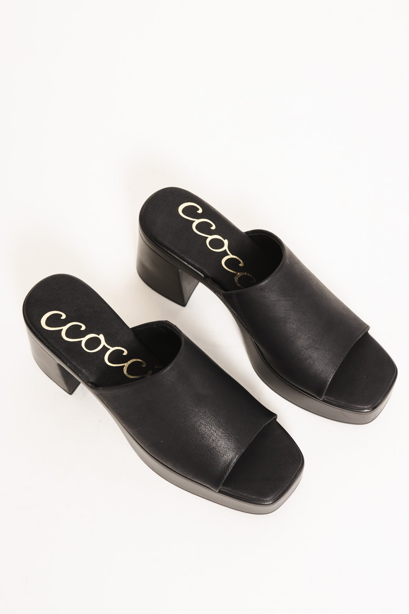 Timeless Platform Mule Heel