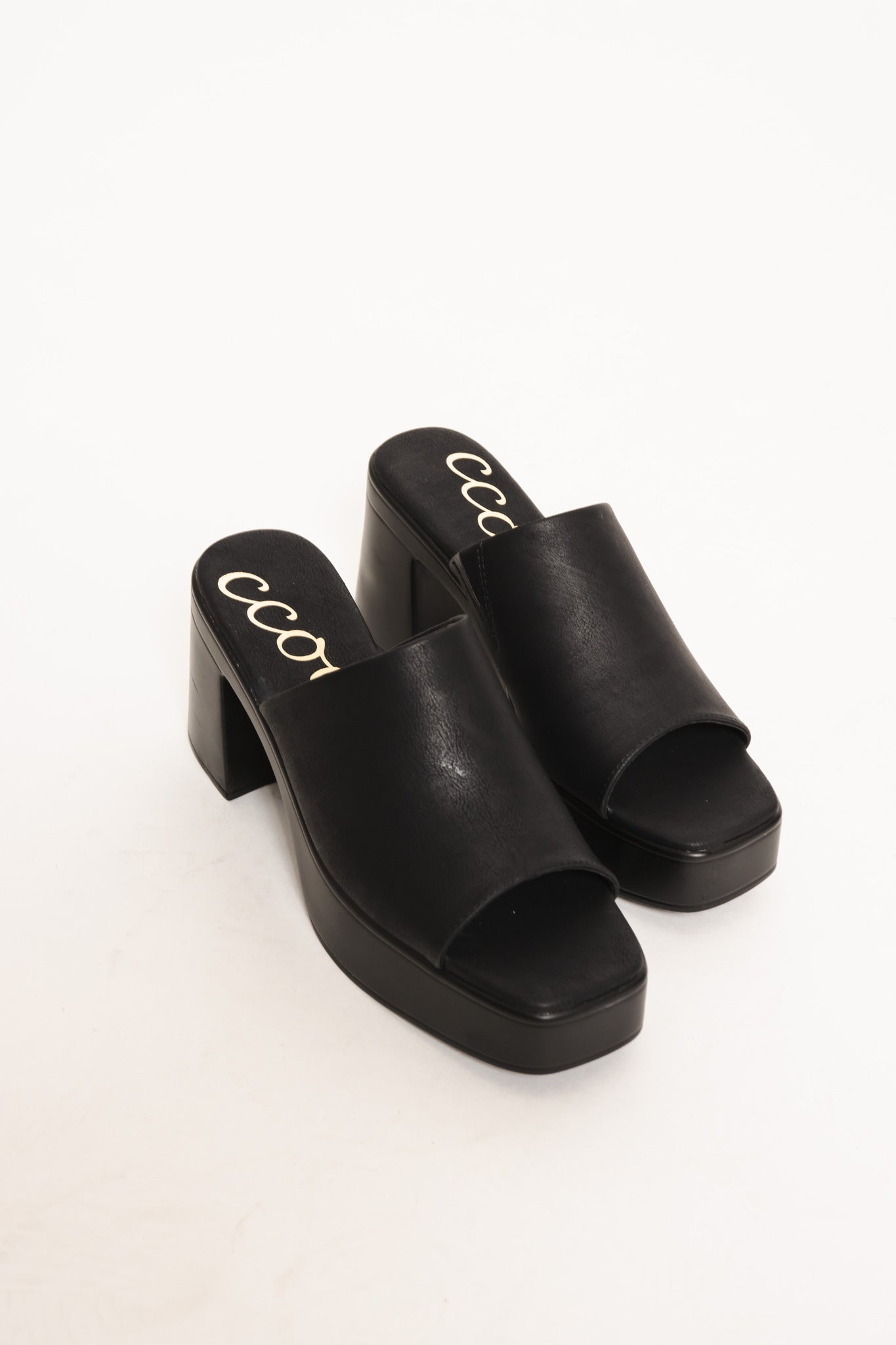Timeless Platform Mule Heel