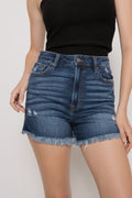 Mae Medium Wash Hidden Denim Short