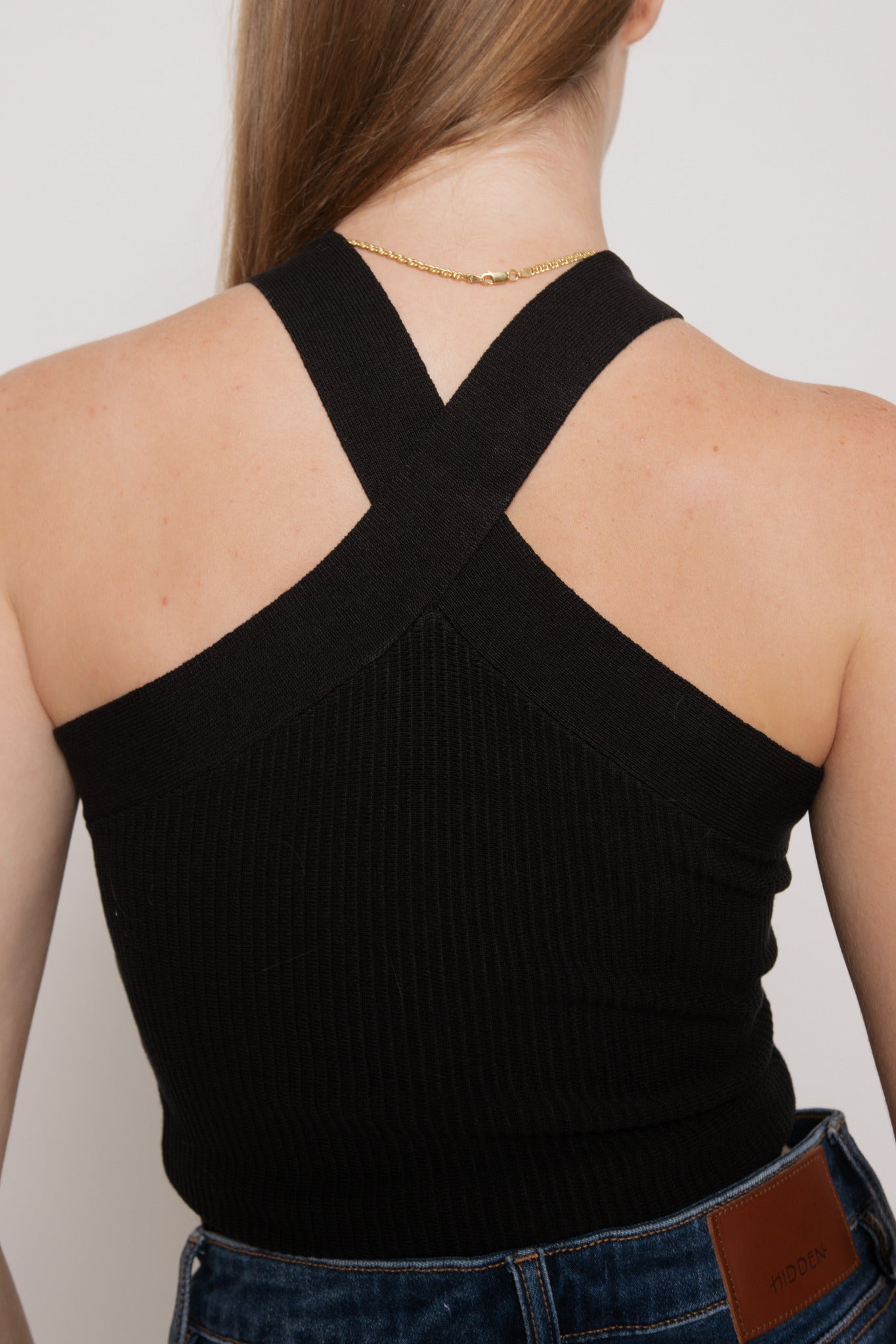 Crossing Lanes Top- Black