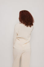Audrey Cream Crinkled Set