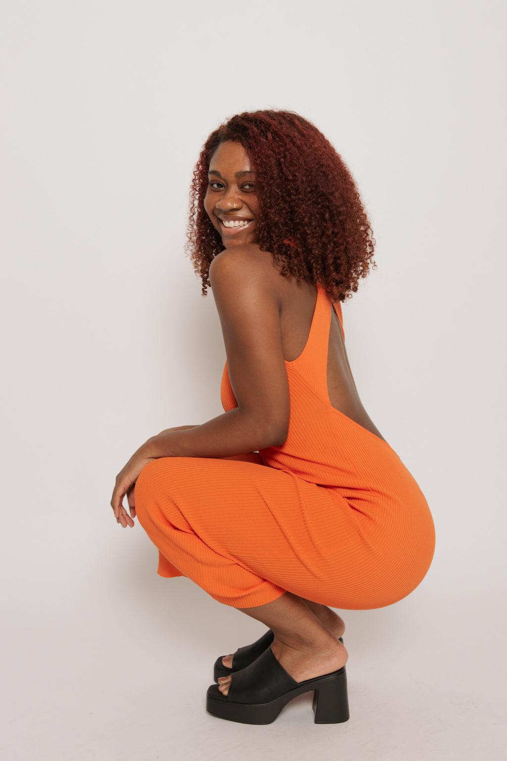 coast orange dress Coast Women's Sequin Batwing Midi Dress in Orange | Size: 6
