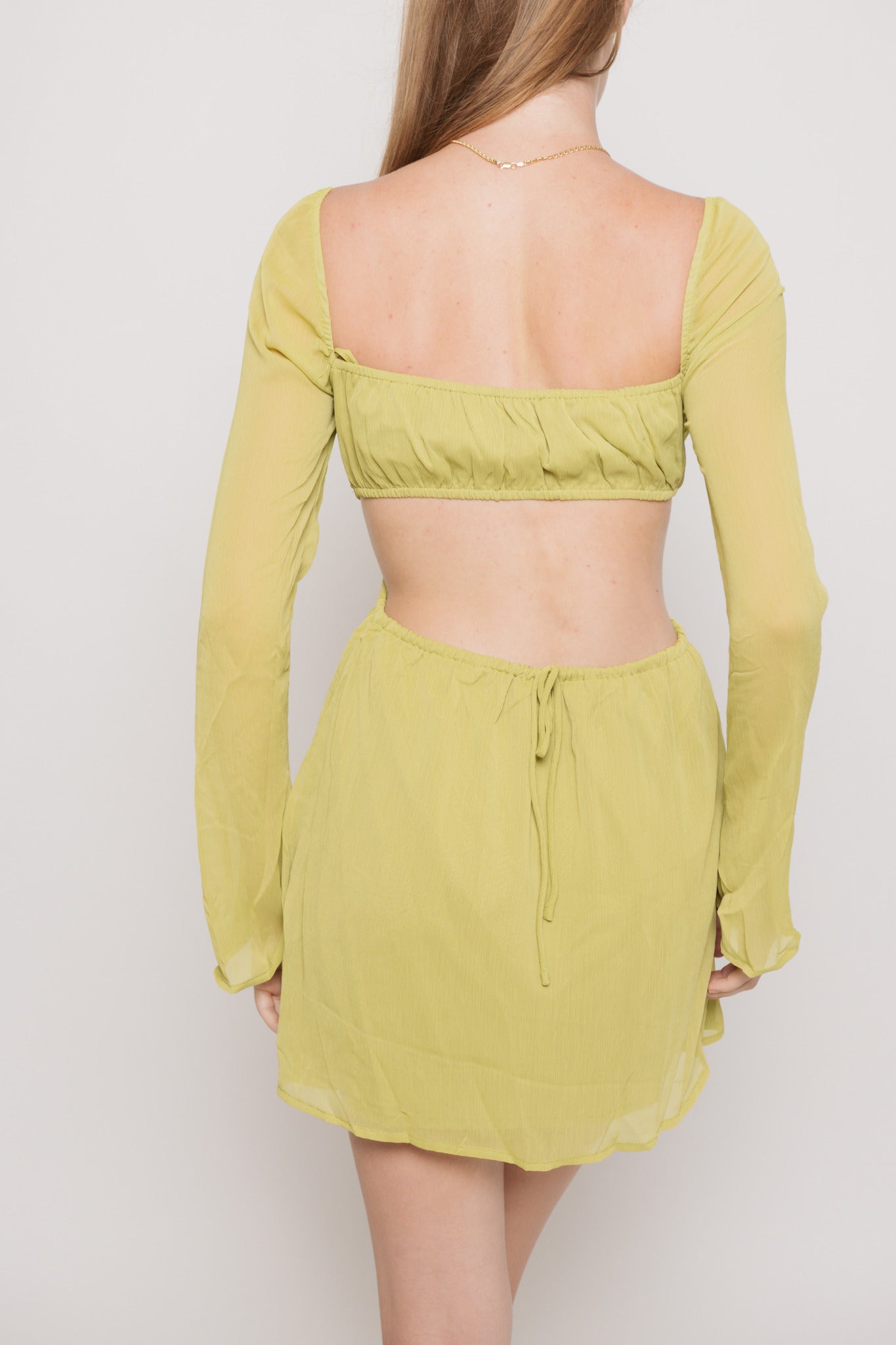 Perfect Green Mini Dress
