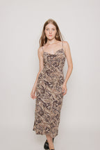 Penelope Printed Midi Dress