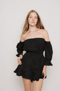 Ibiza Strapless Gauze Romper