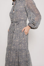 Skye Tiered Midi Dress