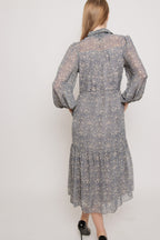 Skye Tiered Midi Dress