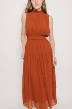 Rust Maxi Dress