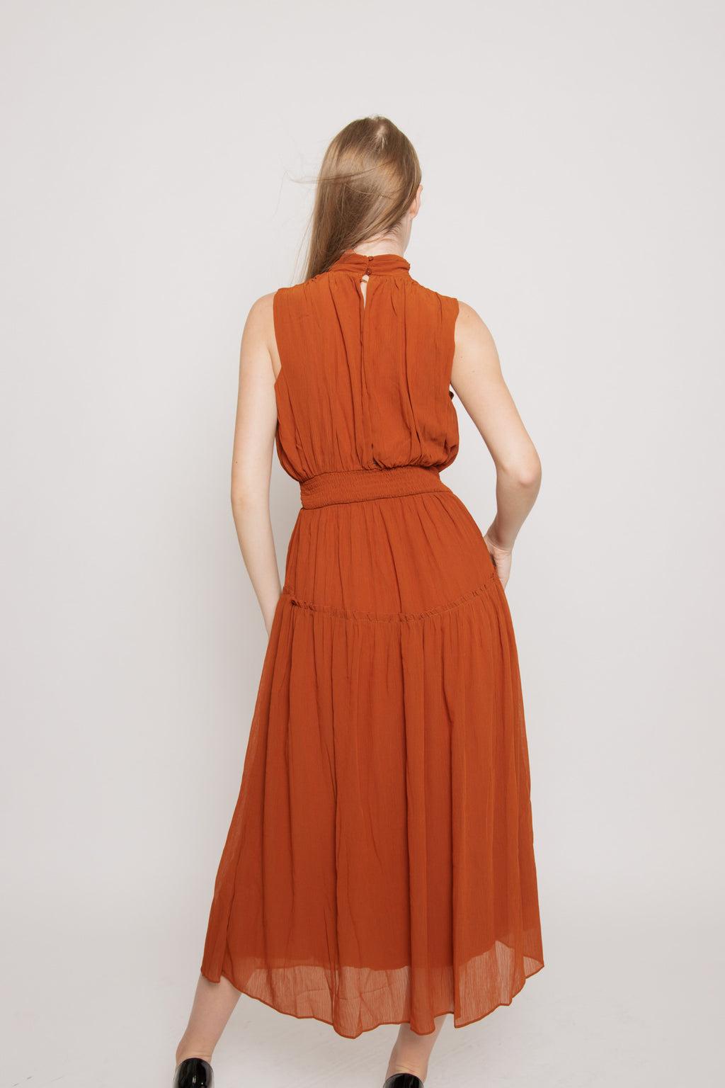 Rust Maxi Dress