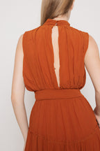 Rust Maxi Dress