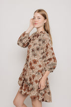 Umber Fall Short Dress