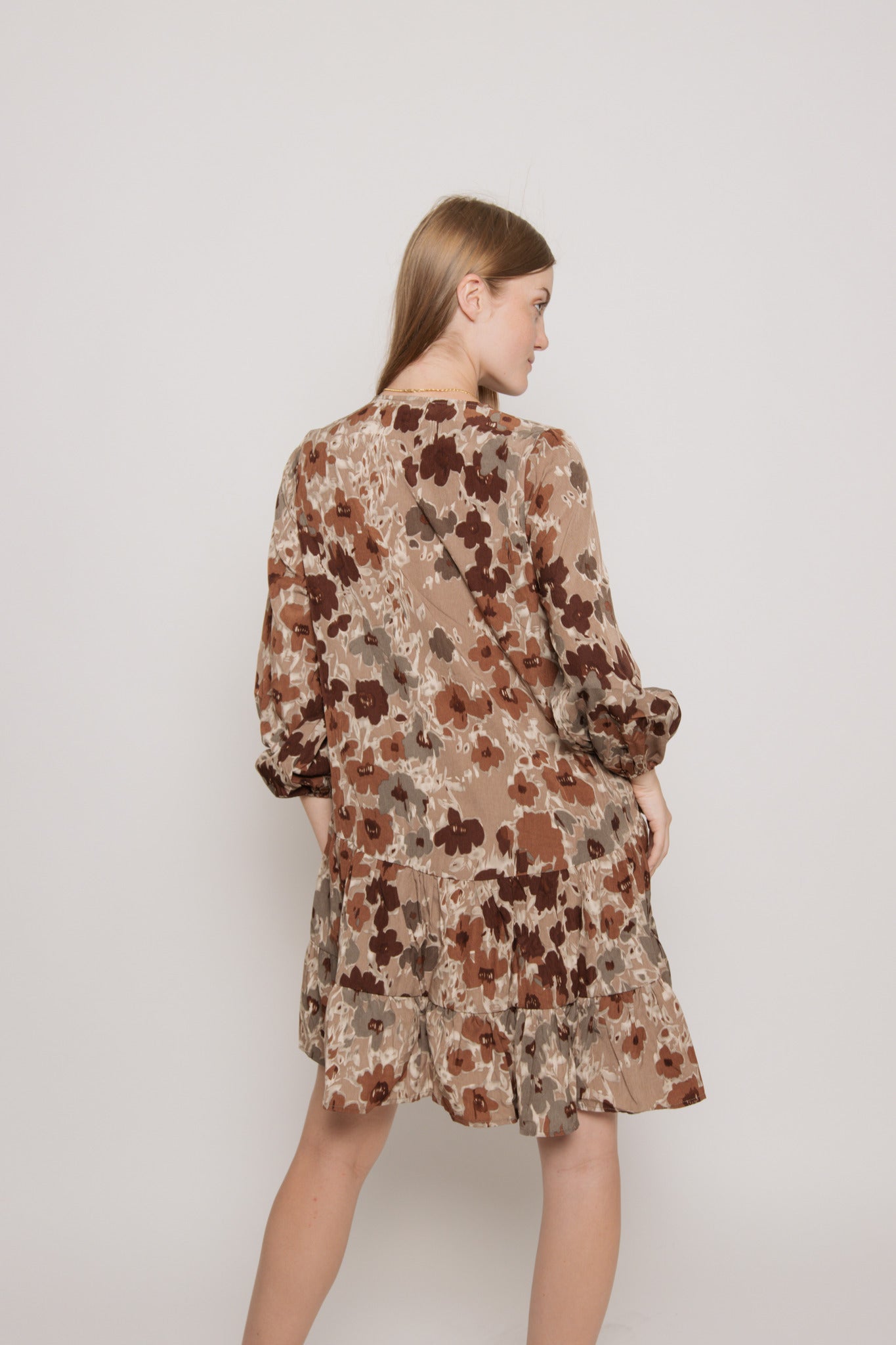 Umber Fall Short Dress