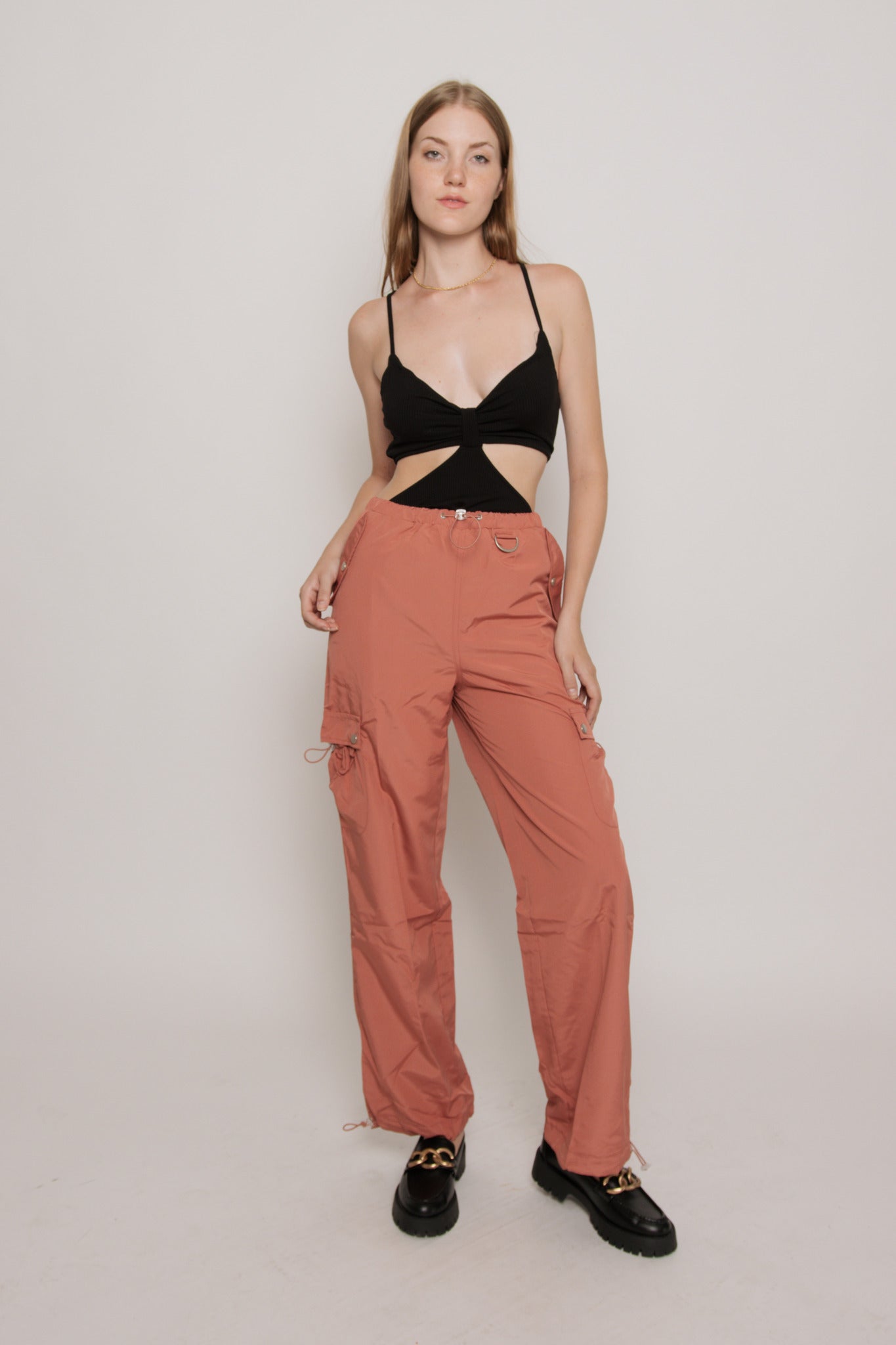 Salmon Cargo Pant Bottoms